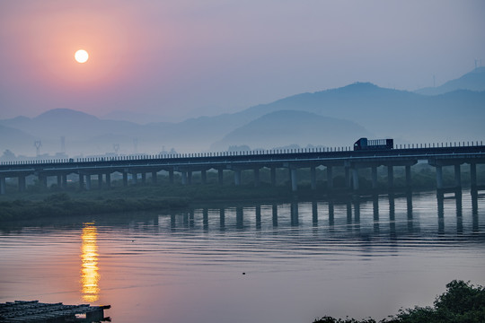 梦幻乡村早晨