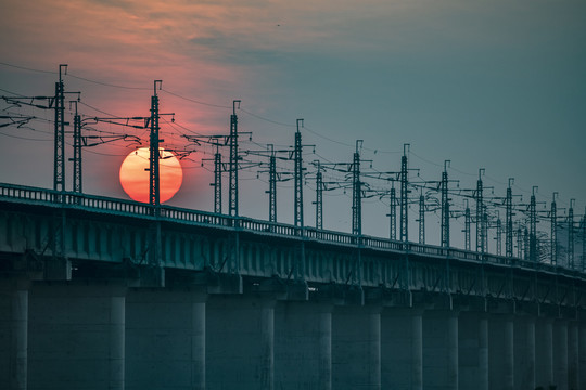 城市的早晨