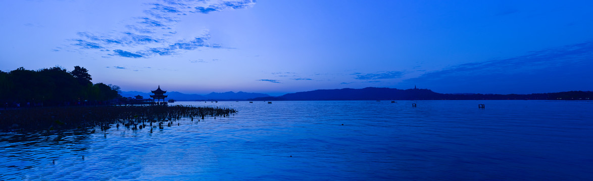 西湖夜景