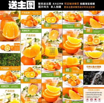 臍橙詳情頁