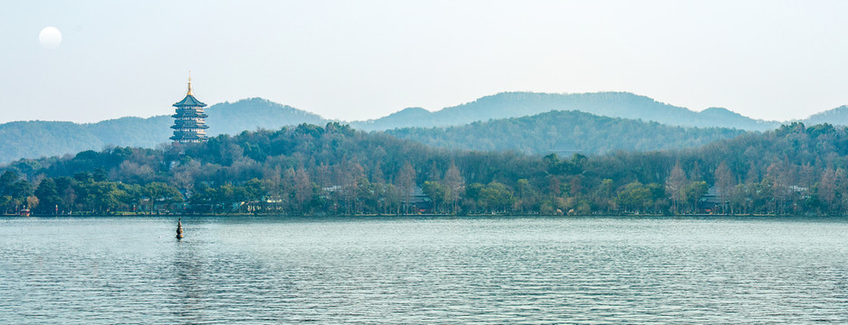 西湖湖光山色