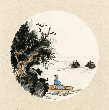寫意山水畫
