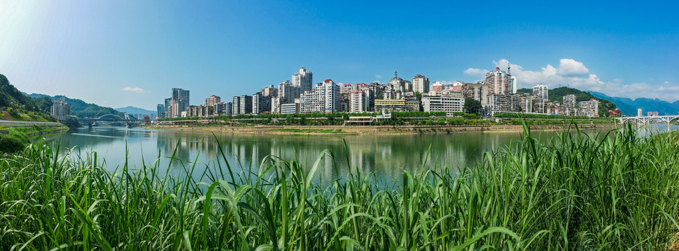 城市风光全景