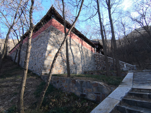 莱州大基山森林公园光月祠