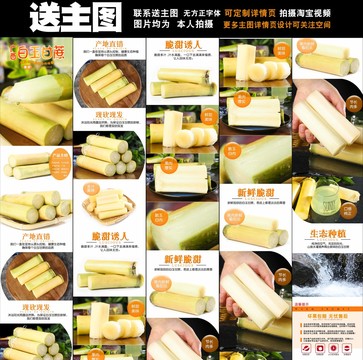 甘蔗詳情頁