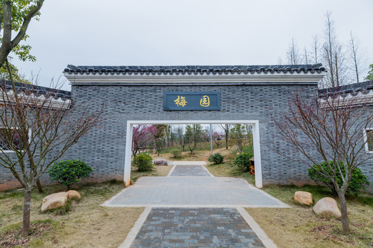 月亮门圆门建筑