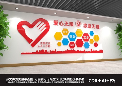 志愿者文化墻