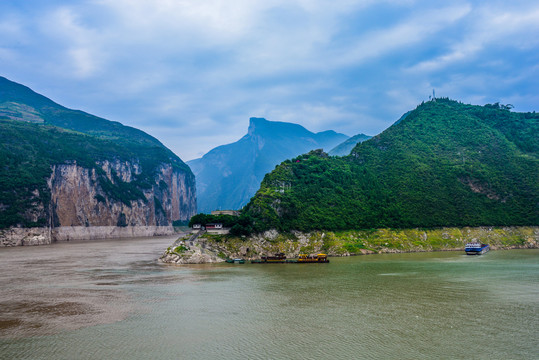 三峡白帝城风光