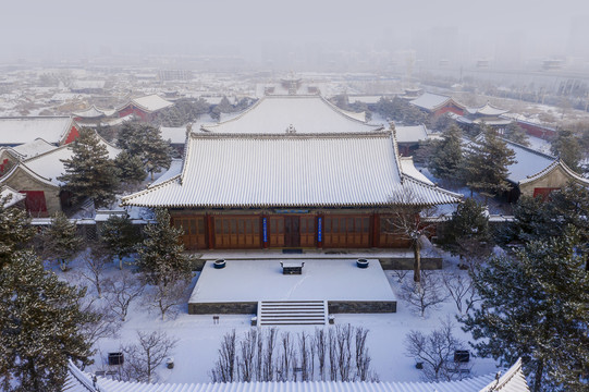 法华寺大殿