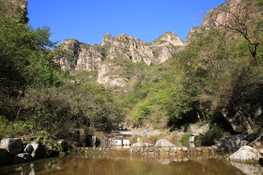 北京市房山区十渡风景区孤山寨