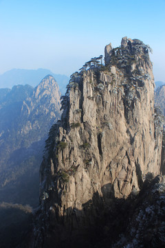 黄山雪景