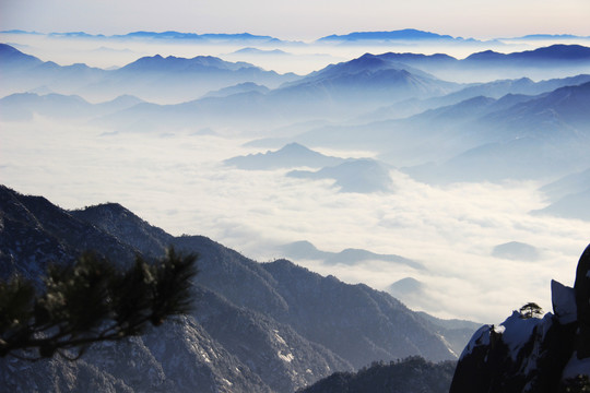 黄山云海