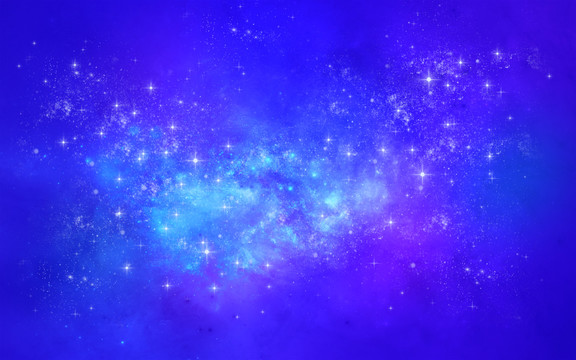 藍色星空