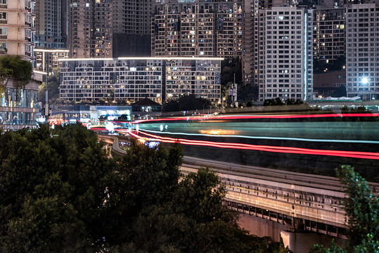 重庆城市夜景风光