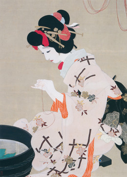 北野恒富心愿之線