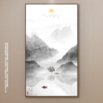 新中式壁畫