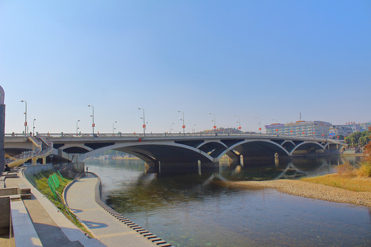 桂林漓江两岸风景