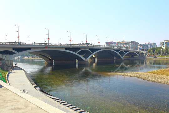 桂林漓江两岸风景