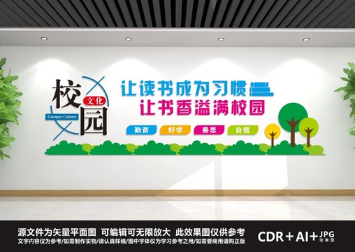 讀書文化墻
