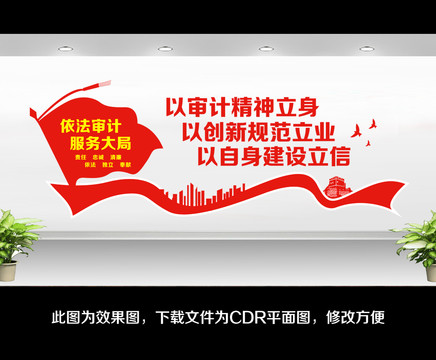 審計(jì)文化墻
