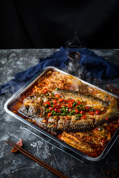 香辣烤魚