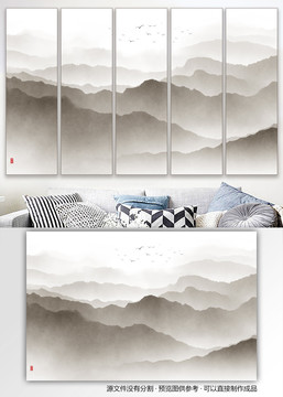 中國風(fēng)水墨畫