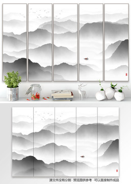 國(guó)畫水墨意境水墨畫