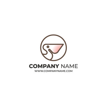 鹈鹕logo设计
