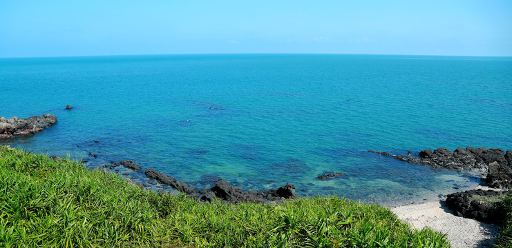 大海海洋礁石