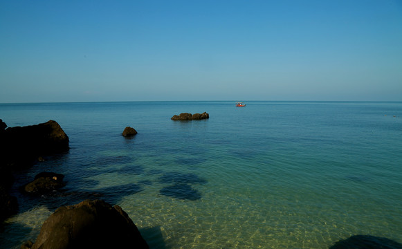 大海海湾渔船