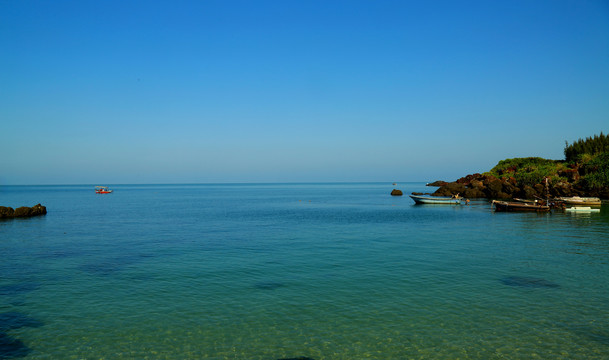 大海海湾渔船