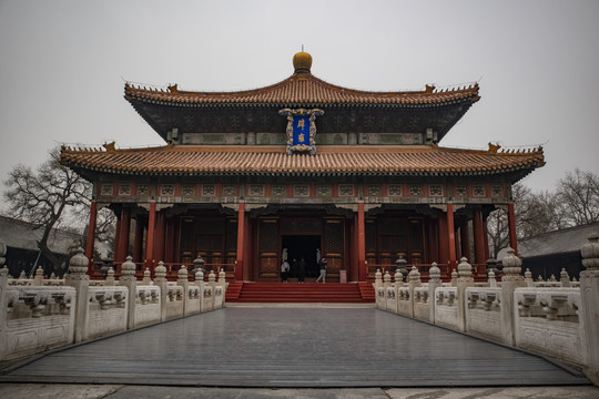 北京孔庙辟雍大殿