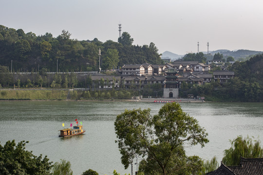 四川阆中古城