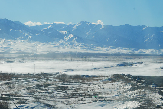 冬雪雪山