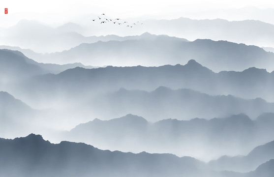 國畫山水畫