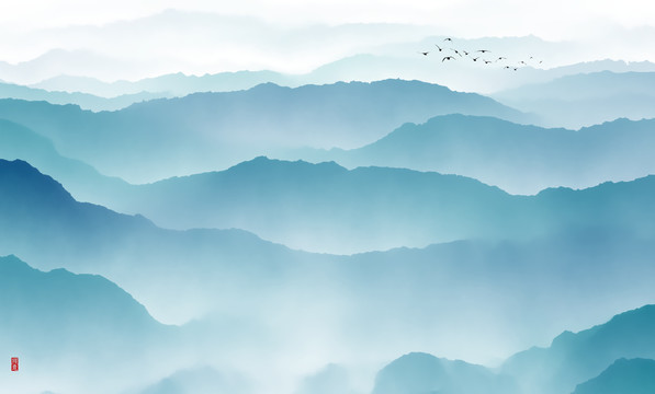 水墨山水