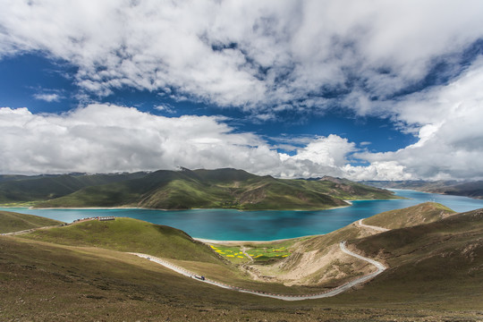 西藏山湖风景