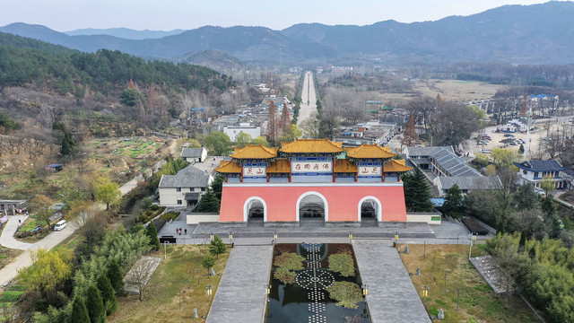 灵山寺鸟瞰