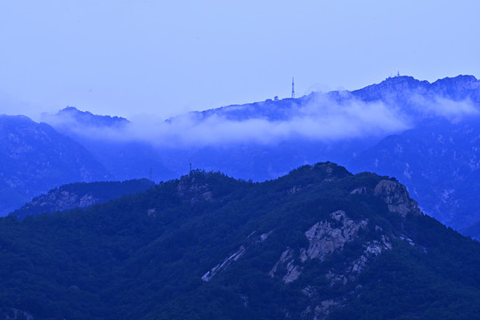 壮丽山川云雾