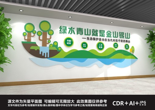 金山銀山不如綠水青山