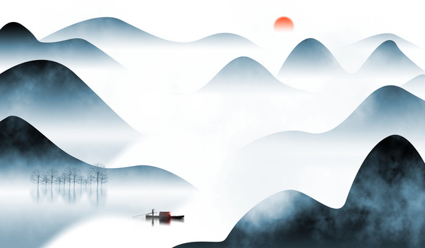 國畫山水
