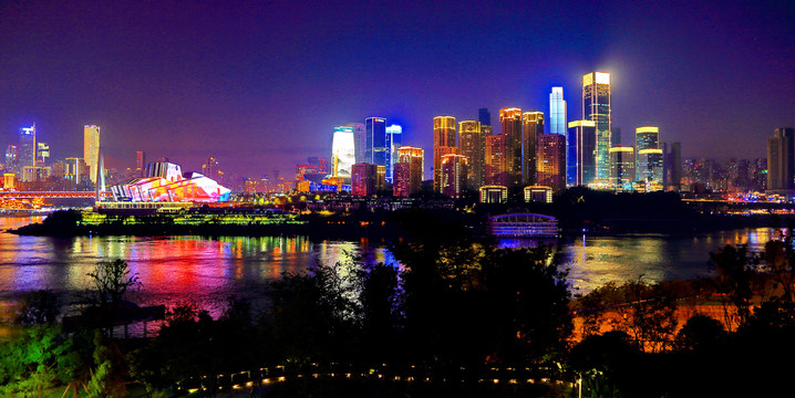 重庆大剧院夜景