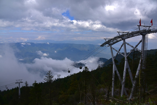 螺髻山高原风光