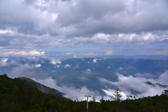 螺髻山高原风光