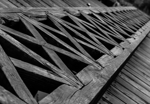 木桥护栏