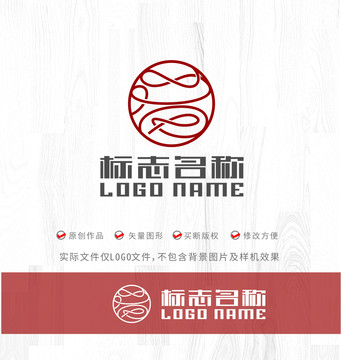 美味佳肴肴字標(biāo)志面logo