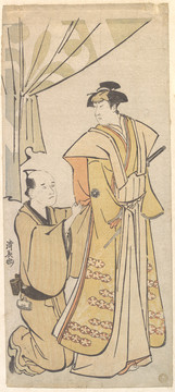 鳥居清長演員中村理惠飾演禮儀武士
