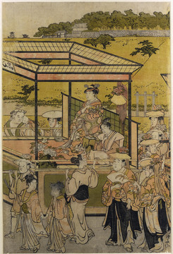 鳥居清長島山野神社的節(jié)日