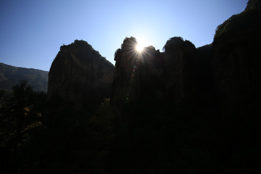 乐清雁荡山剪影