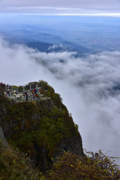 峨眉山云海风光